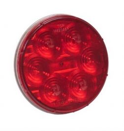 4" Round LED Stop Tail turn Light (M42346R)