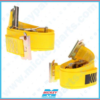KINEDYNE CARGO STRAP (RATCHET) 12 FT 641201 - Spring Loaded