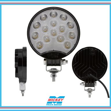 Round 15 LED Work Light, 800 Lumens