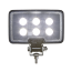 Rectangular 6 LED Work Light 1,400 Lumen
