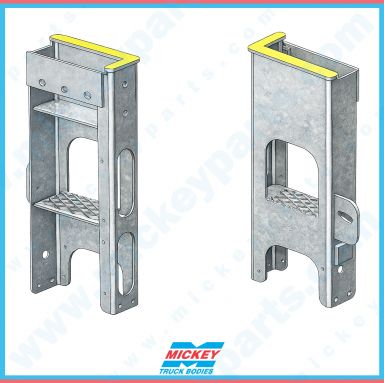 Waltco Dock Bumper, CS For Lights Galvanized  (26497001GV)