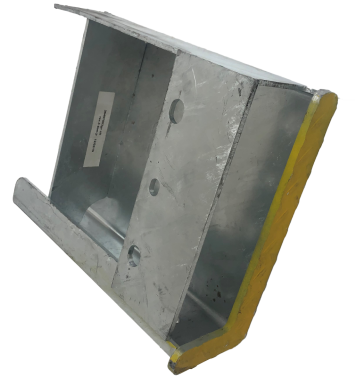 Waltco Dock Bumper, CS Short Galvanized (26497003GV)