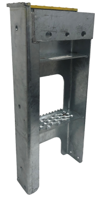 Waltco Dock Bumper, DS No Lights Galvanized (26497052GV)