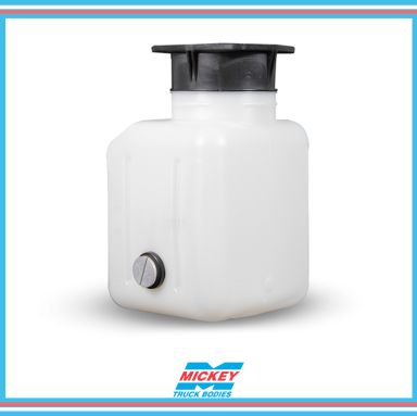 MAXON RESERVOIR, PLASTIC 11.00 LG, W/DRAIN  (290228)