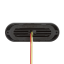 Ultra 0.9" Thin Profile 4 LED Warning Light - White/Amber Clear