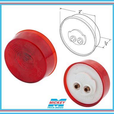 Grote 2" Clearance Marker Lights
