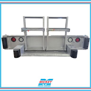 Mickey Beverage Body ALUM Double Pan Style rear bumper with (2) HTRs