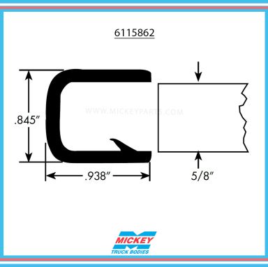 Hand Lace 5/8 (Cab Access Door)