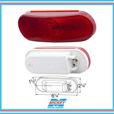 Grote Torsion Mount® III Oval Stop Tail Turn Light
