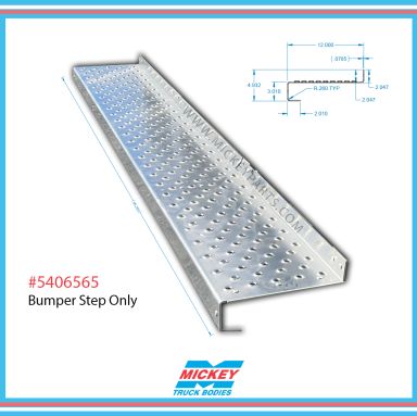 Bumper Step for 96W Open Back Bumper