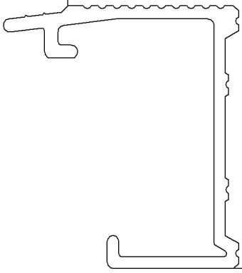 Mickey 5" Bottom Rail