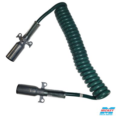 Phillips 15' Single Pole Coiled Liftgate Charging Cable Assembly (23-4625)