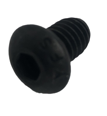 Black 5/16" x 1/2" screw