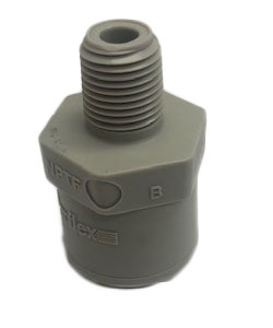 MAXON FITTING CONNECTOR 3/8 TUBE X 1/8 NPTMALE  (297551)