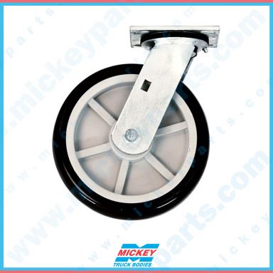C526 8” x 2” Rigid Swivel Caster