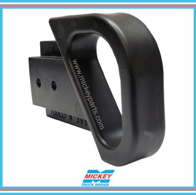 Todco T-Style Plastic Left Handle Walk Ramp - Black