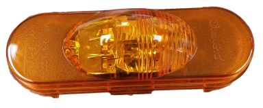 Oval Amber LED Side Turn Marker Light (60421Y)
