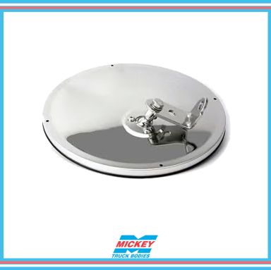 VELVAC 8-1/2 OFFSET MOUNT CONVEX S.STEEL