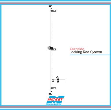 103H Curbside Lock Rod Asy