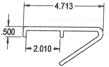 Bumper Rail - AB (99.5")