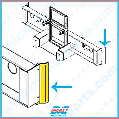 Bumper End Plate (105")
