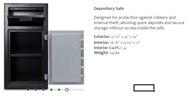 Canteen Steel Safe