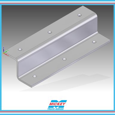 Bolt on Hand Truck Rack Bracket (ALUM)