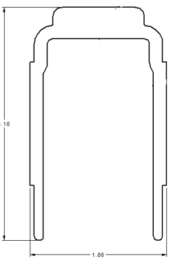 Mickey Tunnel Top 45" Deep