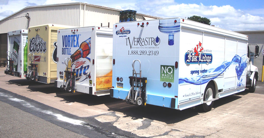 refrigerated beverage trailer