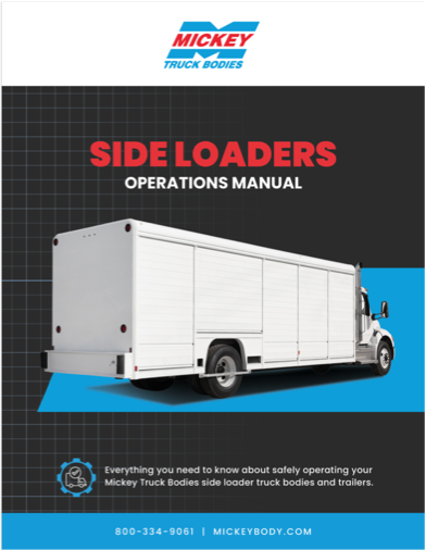 Sideloaders Operation Manual Cover